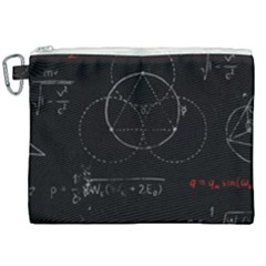 Math Board Circuit Circuits Computer Shield Tech Technology Canvas Cosmetic Bag (xxl) by Loisa77