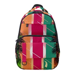 Digital Graphic Clip Art Beach Carry-on Travel Backpack by Proyonanggan