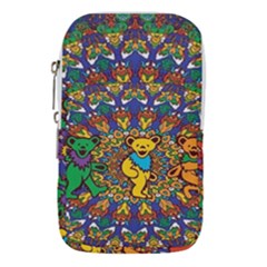 Dead Dancing Bears Grateful Dead Pattern Waist Pouch (large) by Grandong