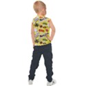 Cartoon Comics Pattern Kids  Sport Tank Top View2