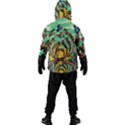 Monkey Tiger Bird Parrot Forest Jungle Style Men s Zip Ski and Snowboard Waterproof Breathable Jacket View4