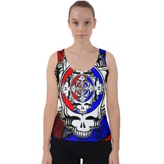 The Grateful Dead Velvet Tank Top by Grandong