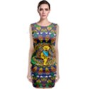 Dead Dancing Bears Grateful Dead Pattern Classic Sleeveless Midi Dress View1