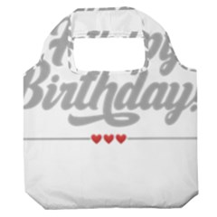 Birthday  Premium Foldable Grocery Recycle Bag by didisemporium