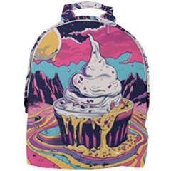 Dessert Chocolate Cream Mini Full Print Backpack by Loisa77