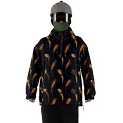 Abstract Art Pattern Warm Colors Men s Ski And Snowboard Waterproof Breathable Jacket by Ndabl3x