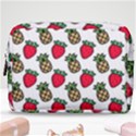 Strawberries Pineapples Fruits Make Up Pouch (Medium) View1