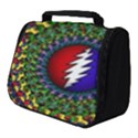 Grateful Dead Bear Pattern Full Print Travel Pouch (Small) View1