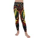 Grateful Dead Scarlet Fire Kids  Lightweight Velour Leggings View1