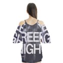 Creepy Night Flutter Sleeve T-Shirt View2