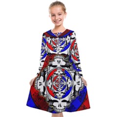 The Grateful Dead Kids  Midi Sailor Dress by Grandong