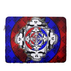 The Grateful Dead 15  Vertical Laptop Sleeve Case With Pocket by Grandong