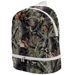 Realtree Camo Seamless Pattern Camo Hunting Zip Bottom Backpack by Perong