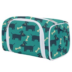 Happy Dogs Animals Pattern Toiletries Pouch by Ket1n9