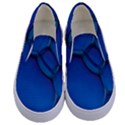 Background Colour Template Contrast Kids  Canvas Slip Ons View1