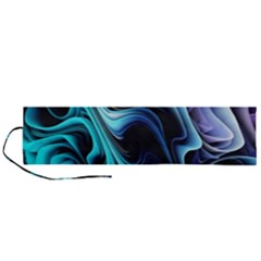 Nature Water Wave Architecture Roll Up Canvas Pencil Holder (l) by Salmanaz77