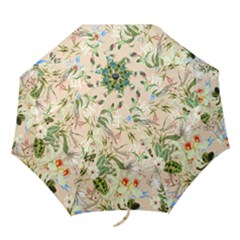 Textile Fabric Tropical Folding Umbrellas by Paksenen