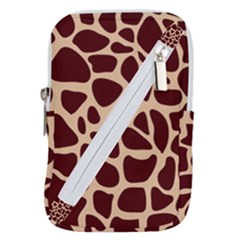 Animal Print Girraf Patterns Belt Pouch Bag (small) by Ket1n9