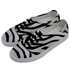 White Tiger Skin Men s Classic Low Top Sneakers by Ket1n9