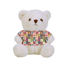 Template Christmas Pattern Full Print Cuddly Teddy Bear by Proyonanggan