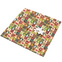 Template Christmas Pattern Wooden Puzzle Square View2