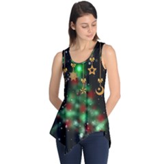 Christmas Star Jewellery Sleeveless Tunic by anzea