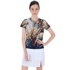 Undersea Dreams Saltwater Ocean Women s Sports Top by Apenda