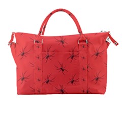 Spiders Pattern Seamless Arachnids Carry-on Travel Shoulder Bag by Maspions