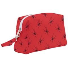 Spiders Pattern Seamless Arachnids Wristlet Pouch Bag (large) by Maspions