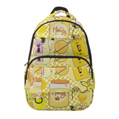 Marillo Pastel Zkt, Aesthetic, Stickers, Yellow Carry-on Travel Backpack by kyorashop23