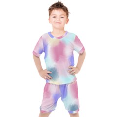 Pastel Ballons, Ballons, Kids  T-shirt And Shorts Set by kyorashop23