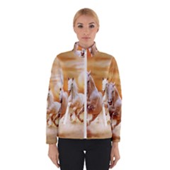 Seven Horses, Sun Women s Bomber Jacket by kyorashop23