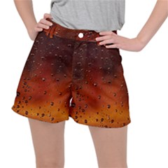 Water Drops, Lui, Amazing Women s Ripstop Shorts by kyorashop23