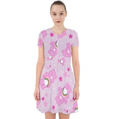 Cheer Bear Pink, Care, Care Bears, Cartoon Adorable In Chiffon Dress by kyorashop23