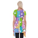 The Care Bears, Care Bears, Cartoon Short Sleeve Side Drop Tunic View2