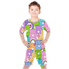 The Care Bears, Care Bears, Cartoon Kids  T-shirt And Shorts Set by kyorashop23