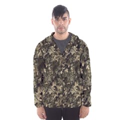 Camouflage Army Survival Uniform Men s Hooded Windbreaker by Posterlux