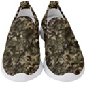 Camouflage Army Survival Uniform Kids  Slip On Sneakers View1