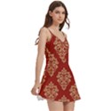 Sleeveless V-Neck Mini Dress (opulence) Body Wrap Sleeveless V-Neck Mini Dress View3