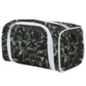 Hunting Motif Camouflage Pattern Print Bk Toiletries Pouch View1