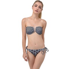 Always Say Goodbye Twist Bandeau Bikini Set by GeekLover