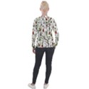 Bottle Chic Print Patterns Velvet Zip Up Jacket View2