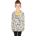 Bottle Chic Print Patterns Kids  Double Breasted Button Coat View1