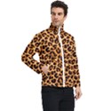 Giraffe Texture, Close-up, Giraffe Skin Texture Men s Bomber Jacket View2