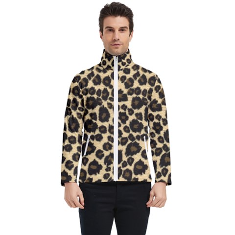 Jaguar Skin Texture, Jaguar Wool Texture, Yellow Men s Bomber Jacket by kyorashop23