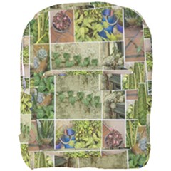 Garden Sanctuary Photo Collage Print Full Print Backpack by dflcprintsclothing