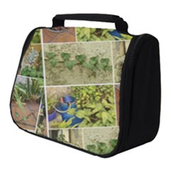 Garden Sanctuary Photo Collage Print Full Print Travel Pouch (small) by dflcprintsclothing