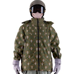 Camping Is Fun! Women s Zip Ski And Snowboard Waterproof Breathable Jacket by GeekLover