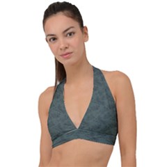 Hide And Seek Champ Halter Plunge Bikini Top by GeekLover