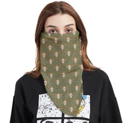 Camping Is Fun! Face Covering Bandana (triangle) by GeekLover